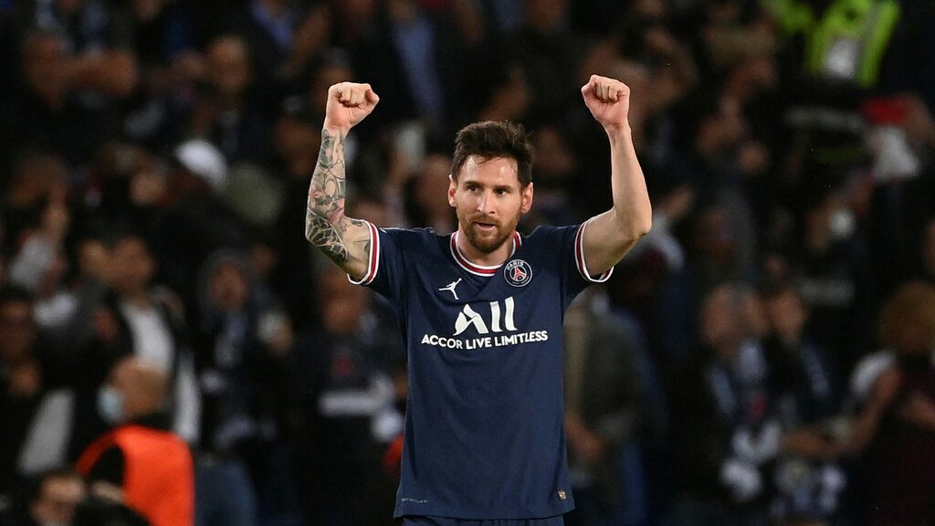 Il primo gol di Messi per Paris Sanji per ridurre City