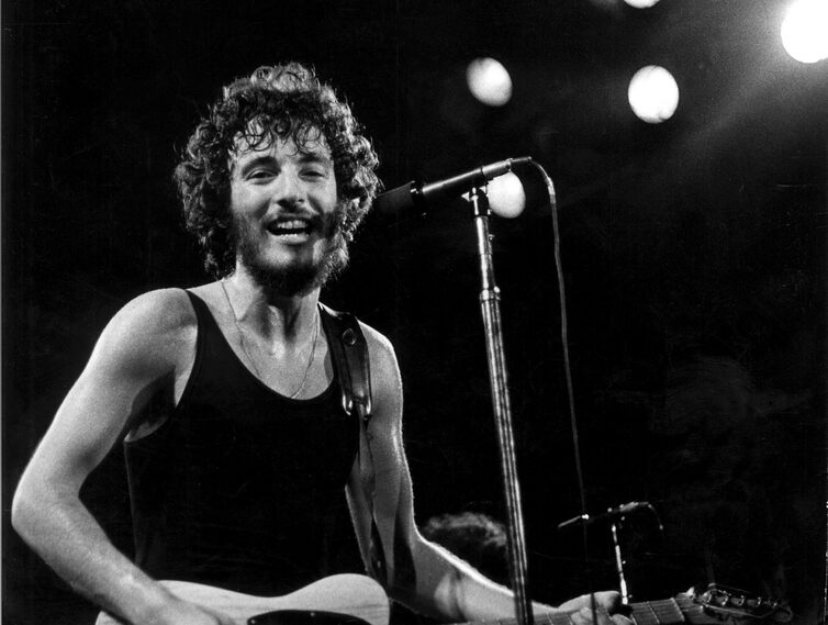 Bruce Springsteen ha cantato a New York, novembre 1975, lo stesso anno in cui è uscito il film 