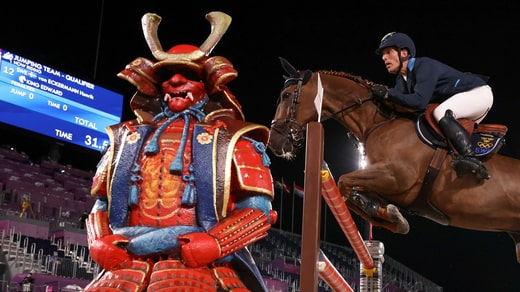 Henrik von Eckermann e il cavallo King Edward non hanno fatto a pezzi un solo ostacolo durante i Giochi Olimpici di Tokyo.
