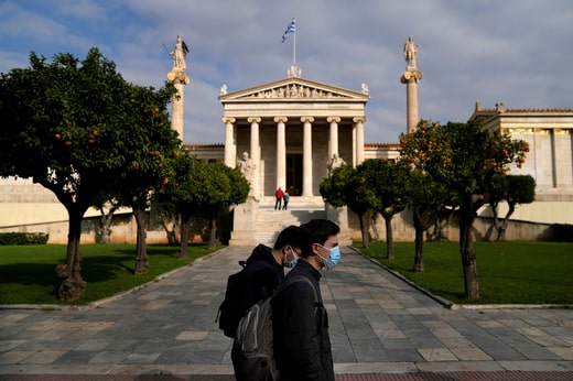 Le infezioni sono in aumento in Grecia, tra gli altri luoghi.