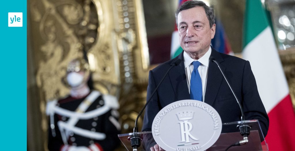 L'ex governatore della Banca centrale europea Mario Draghi L'ex governo italiano - "Super Mario" tenta di risolvere la crisi di governo |  Straniero