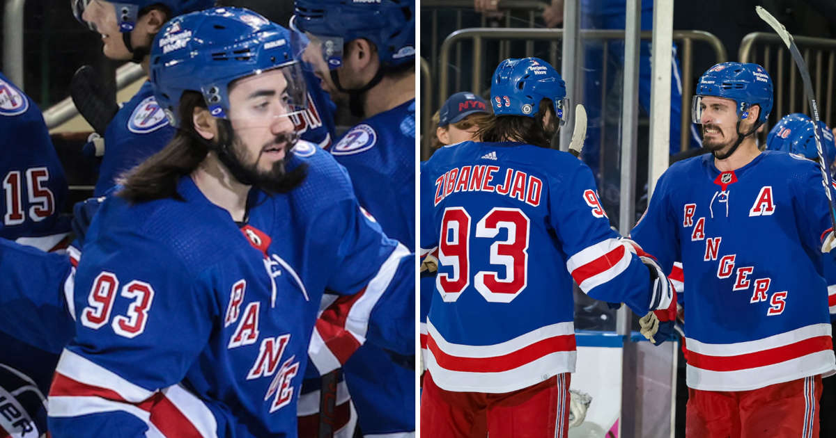 Mika Zibanejad med två poäng när New York Rangers slog Florida Panthers
