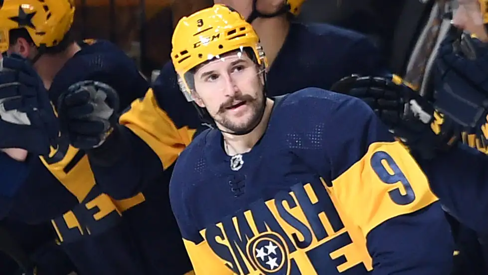 Filip Forsberg si avvicina a una pietra miliare nella NHL