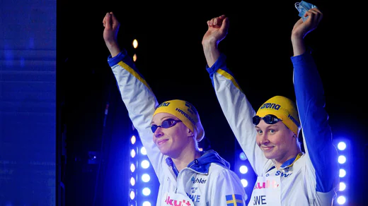 Suor Louise e Sophie Hanson saltano per le medaglie svedesi ai Mondiali, che si decideranno a Budapest a giugno.