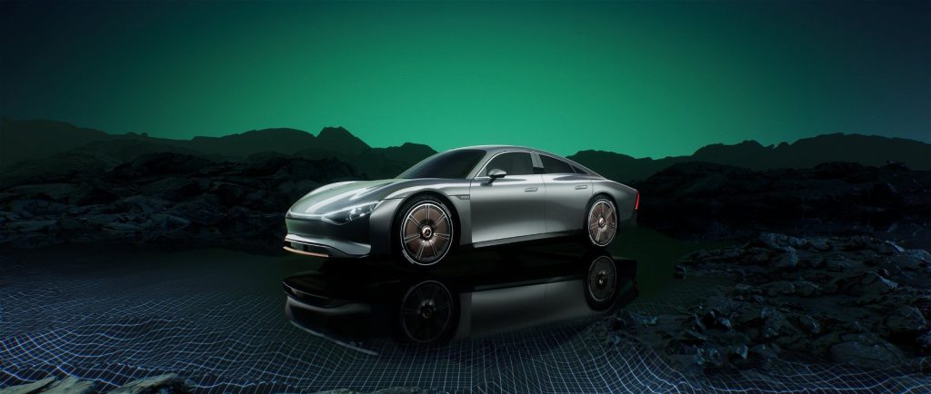 Mercedes EQXX EV - Concept car con un'autonomia di 100 miglia