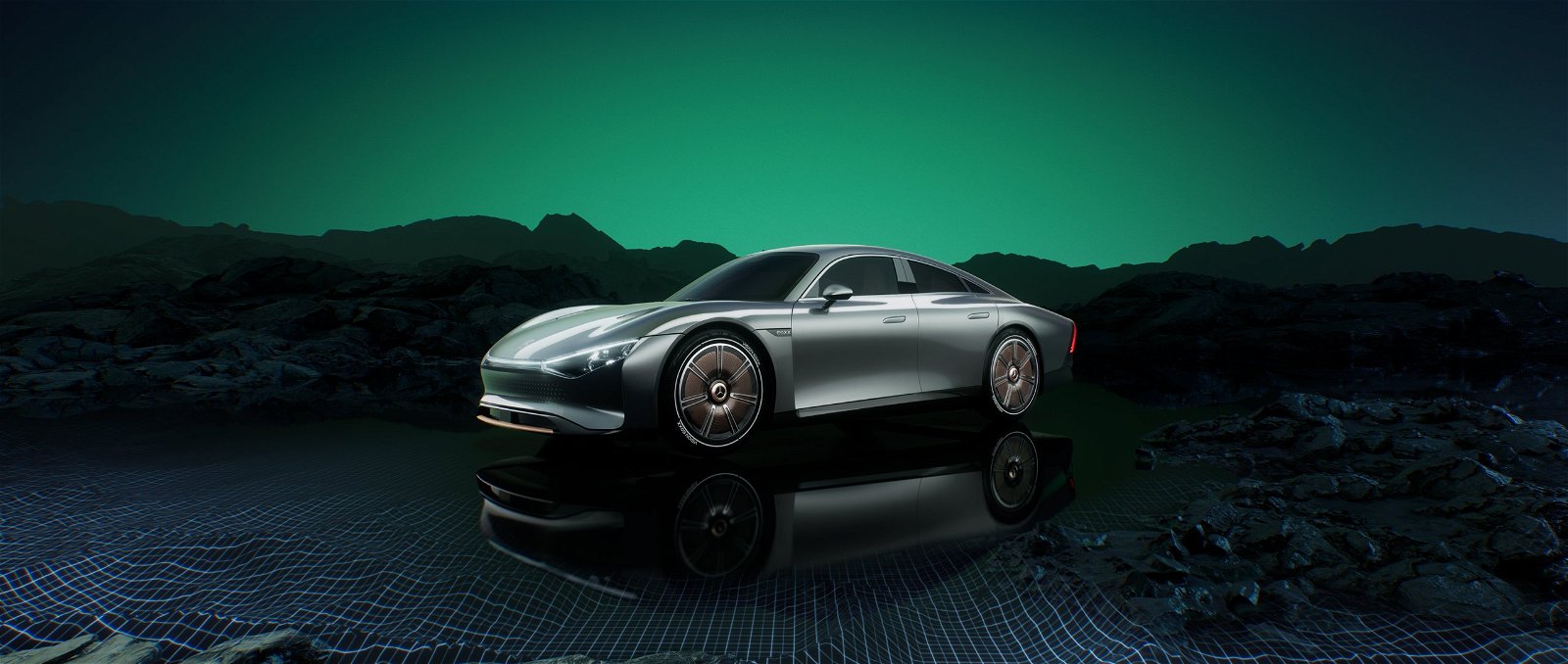 Mercedes EQXX EV - Concept car con un'autonomia di 100 miglia

