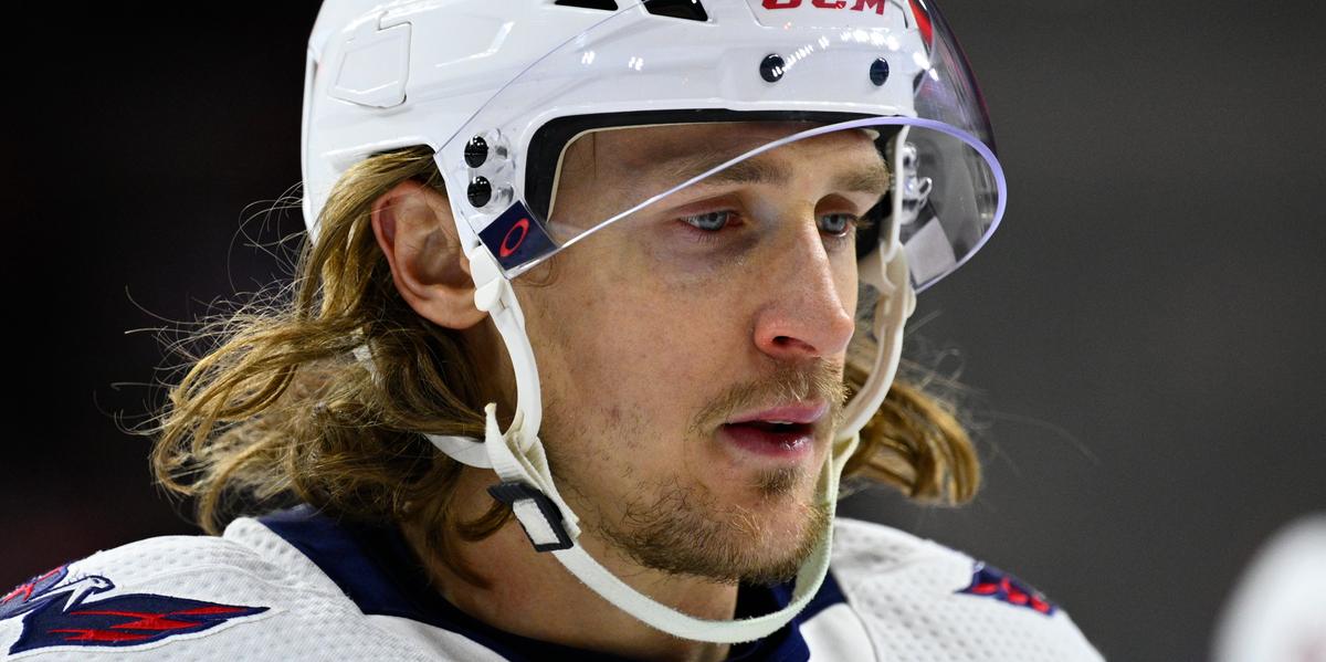 Karl Hagelin ha quasi perso l'occhio: 