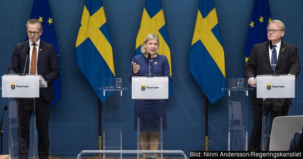 Il governo: un forte rafforzamento della difesa svedese