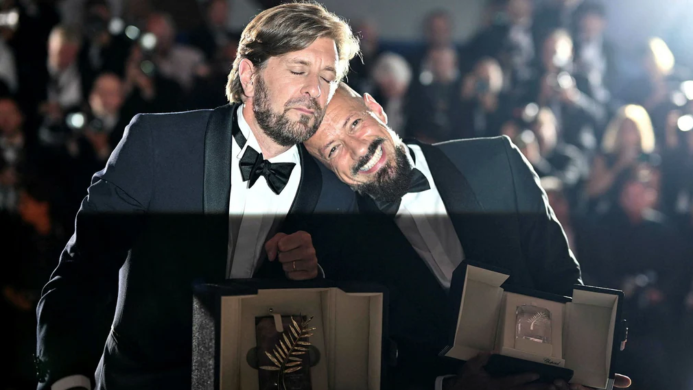 Robin Ostlund e Tariq Saleh di Cannes.
