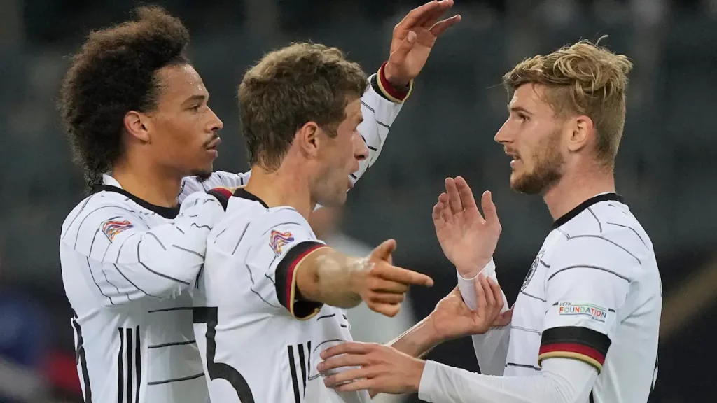 La Germania ha schiacciato l'Italia nella Nations League - ha vinto 5-2.