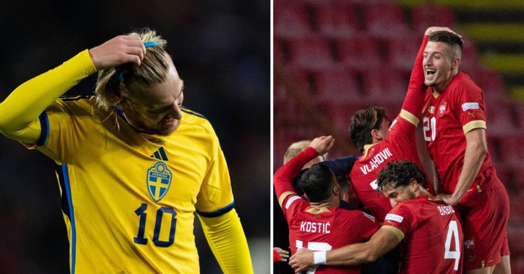 La Svezia ha battuto la Serbia nella Nations League: ora ti aspetta una partita fatidica