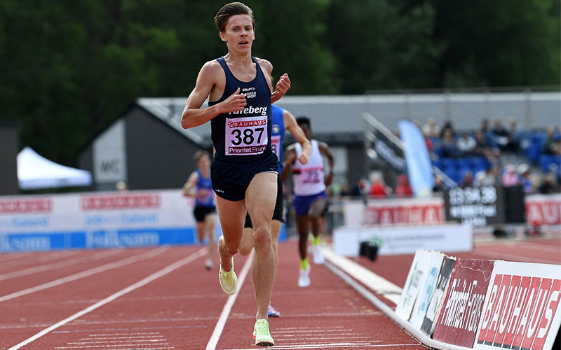 Andreas Hungary ha battuto il record svedese di 46 anni nei 5000 metri