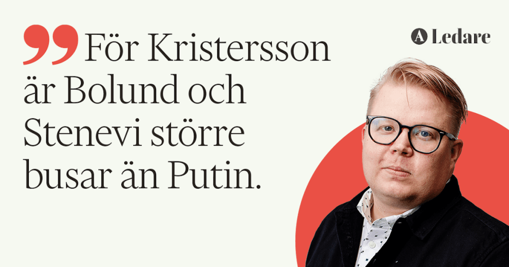 Ulf Christerson difende Vladimir Putin