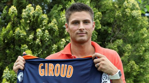 Nell'estate del 2010, Olivier Giroud è venuto a Montpellier.  Seguiranno lo scudetto francese e il debutto in nazionale.