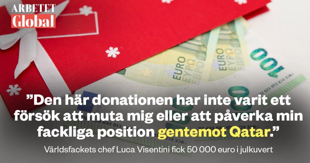 Visentini ha ricevuto 50.000 euro in una busta – che è stata catturata in una registrazione della polizia – lavorando