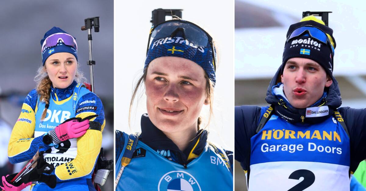 Ecco la squadra svedese di biathlon WC ed EC

