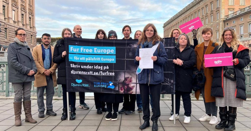 La Fur Free Alliance chiede al governo svedese di eliminare l'allevamento di animali da pelliccia