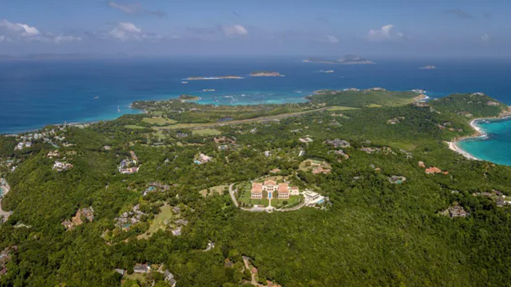 Karibiens dyraste hem – ett palatsliknande gods