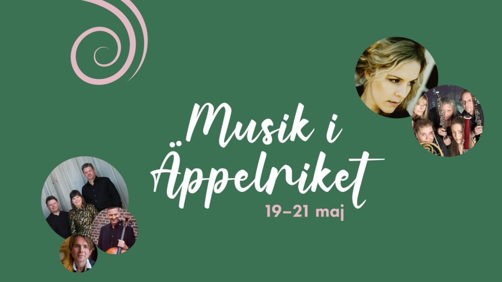 Sofia Karlsson och barocka tongångar under Musik i Äppelriket 19–21 maj i Kivik!