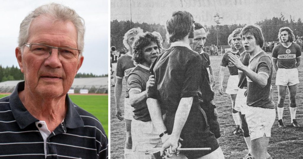 L'arbitro prima dell'affollato derby perseguita Sverker da 50 anni - Sundsvals Tidning