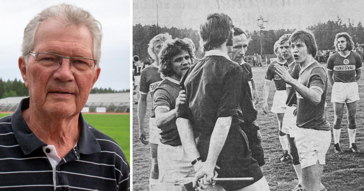 L'arbitro prima dell'affollato derby perseguita Sverker da 50 anni - Sundsvals Tidning

