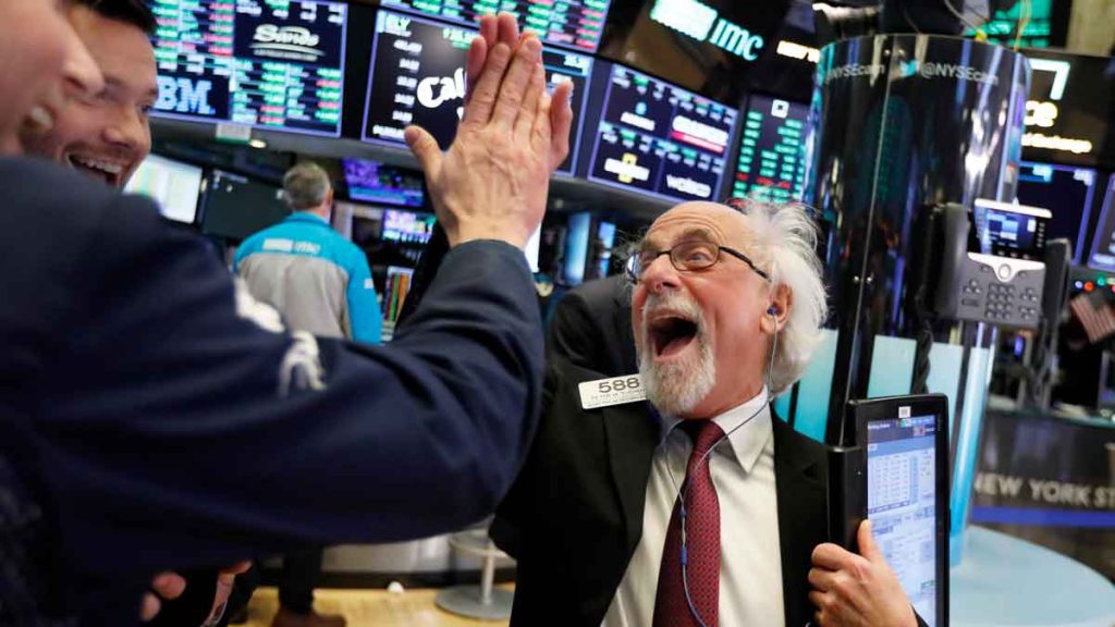 Wall Street fortsätter sitt segertåg – når nya rekord