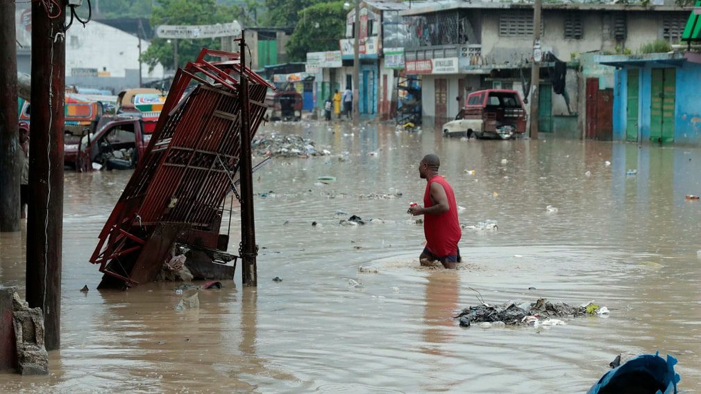 Port-au-Prince ha subito inondazioni dopo le forti piogge all'inizio di giugno.