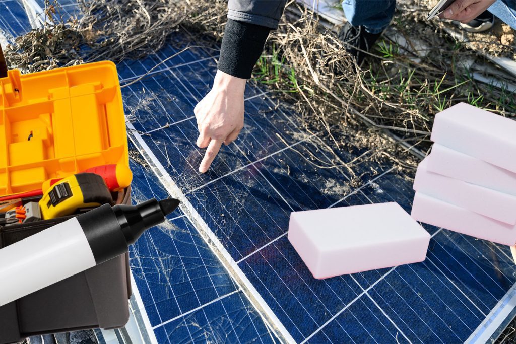 Il cliente ha richiesto SEK 10.000 per graffi sui pannelli solari