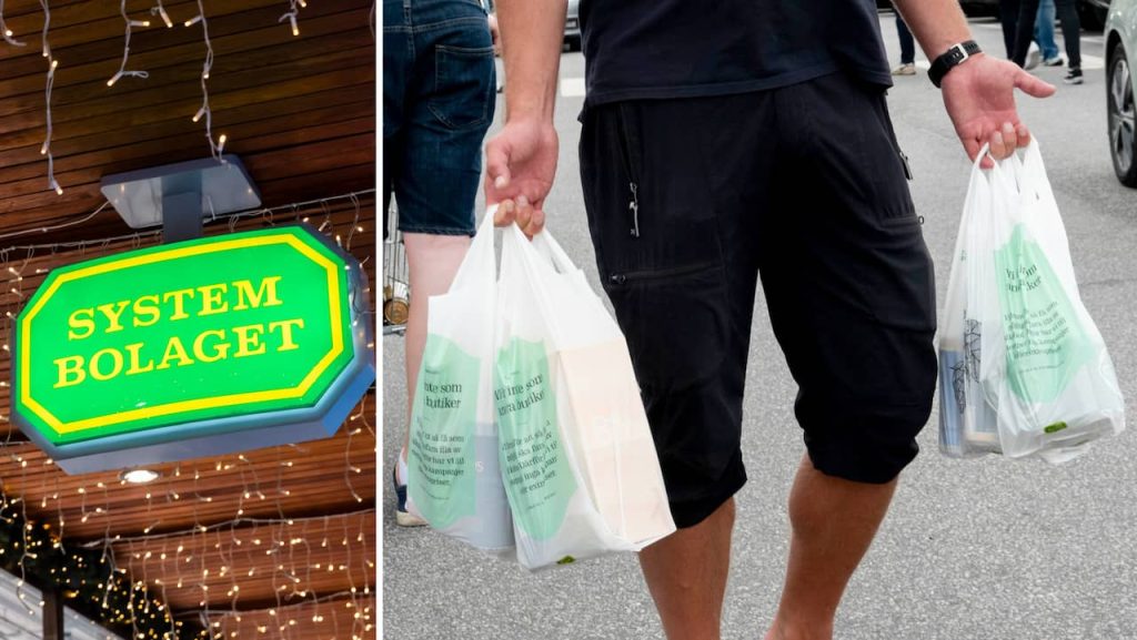 Systembolaget ha smesso di vendere sacchetti di plastica nei negozi