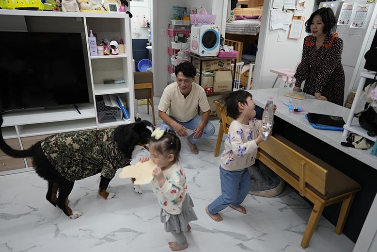 Carenza di bambini in Corea del Sud Family.jpg