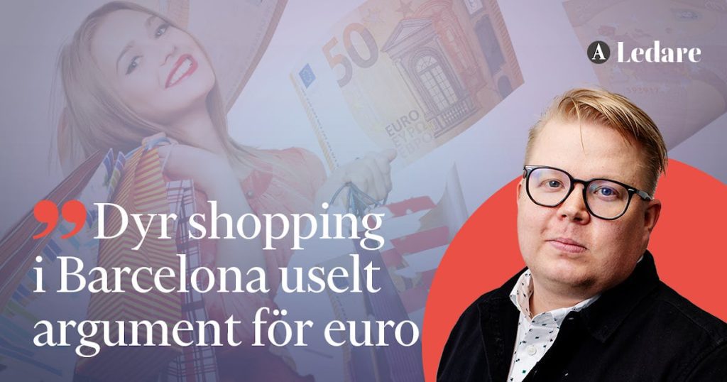 Che fare la spesa a Barcellona sia caro è un argomento debole a favore dell'euro-lavoro