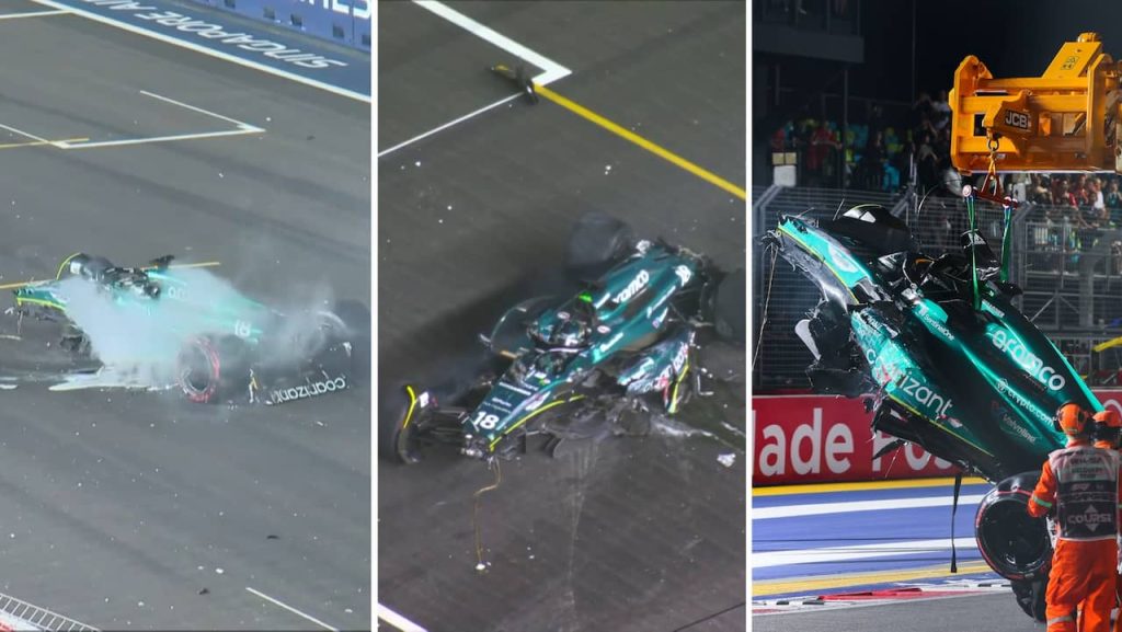 Lance Stroll è caduto gravemente nelle qualifiche di Formula 1 - poi Carlos Sainz ha vinto dopo una grande drammaticità |  Formula 1