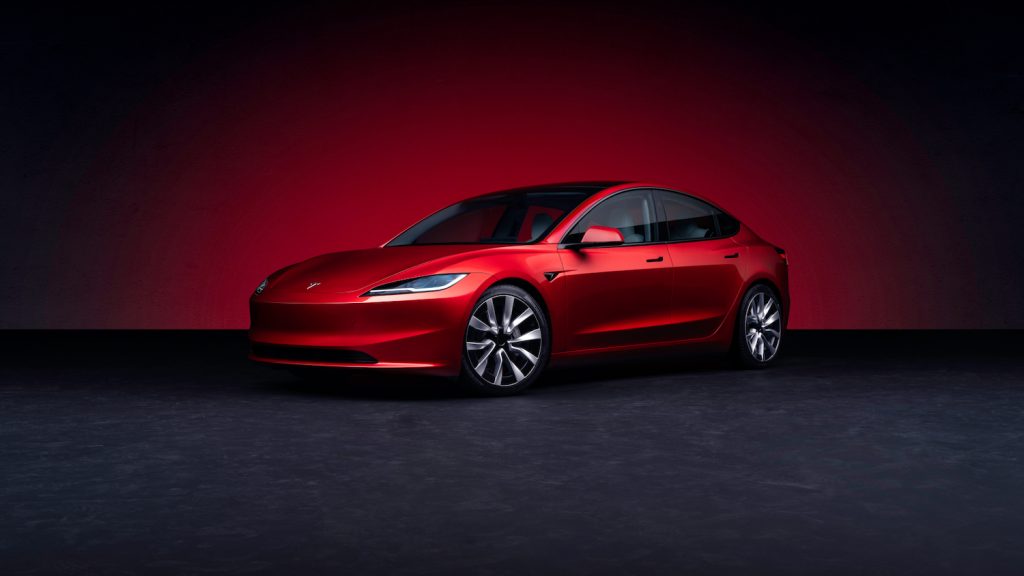 Nessun jack e portata più lunga con l'aggiornamento Model 3 di Tesla