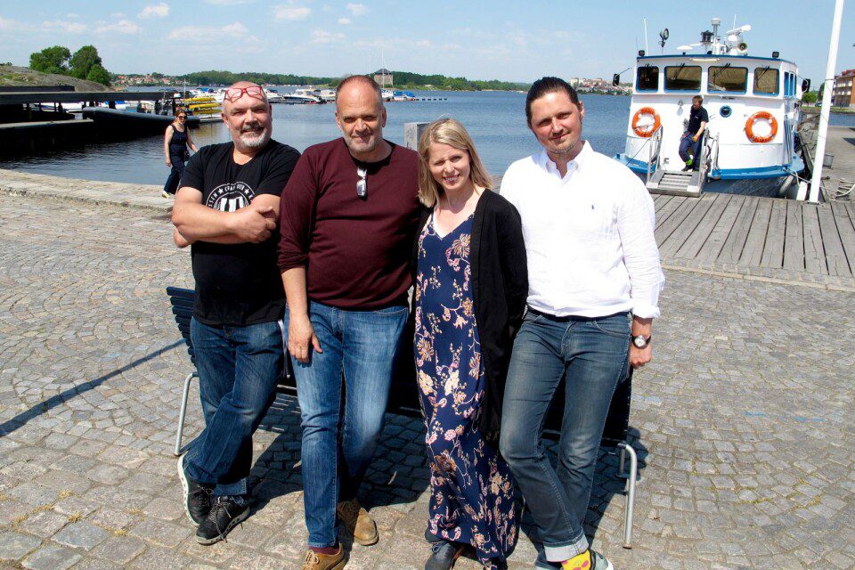 Joachim Bengtsson di Skeppsgossen, Stefan Andersson, Malin Tornquist e Robin Ackermann di Umbrella Productions apriranno un pop-up al Fisktorget quest'estate.