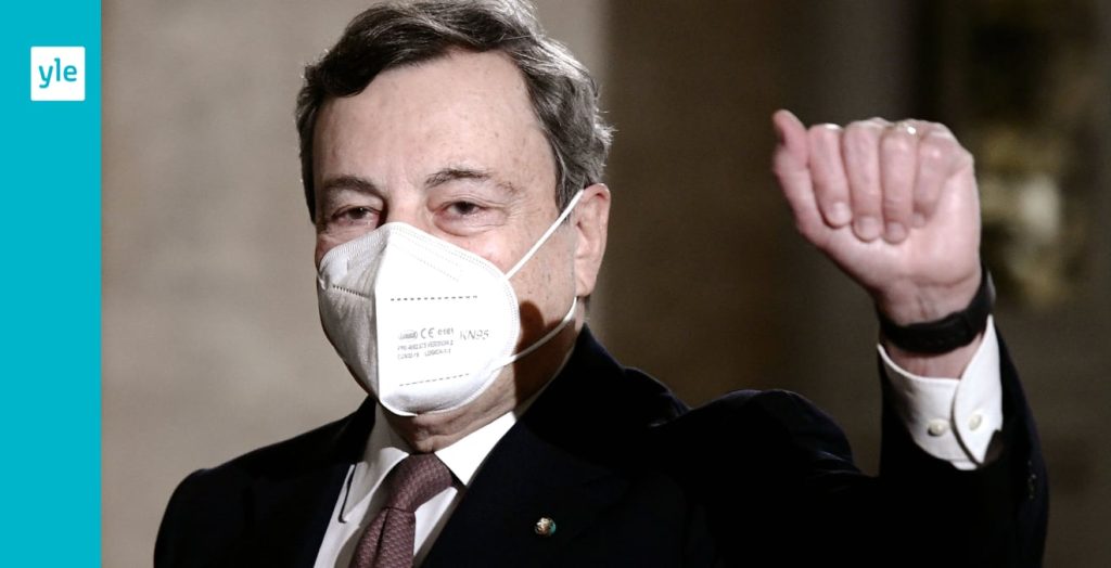 “Super Mario” Draghi diventa il prossimo Primo Ministro italiano - ha il sostegno della maggior parte dei partiti - Affari Esteri - svenska.yle.fi