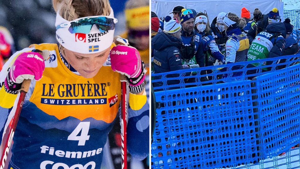Frida Carlsson ha mancato il podio al Tour de Ski |  Sci di fondo