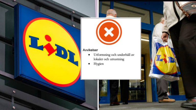 'Odore insopportabile di fogna' alla Lidl – portato all'acquisizione |  Svezia