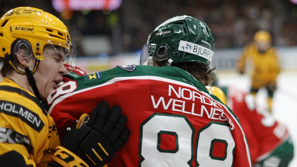 Era teso e arrabbiato.  Ma alla fine, Frölunda ha vinto la terza semifinale contro lo Skellefteå.