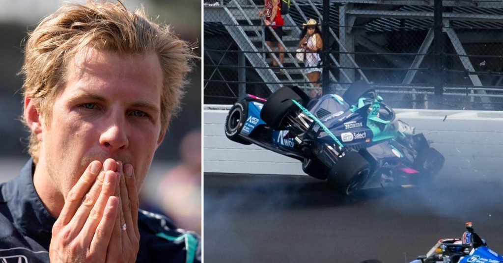Motorsport: Marcus Ericsson ha avuto un incidente nella 500 Miglia di Indianapolis – già alla prima curva