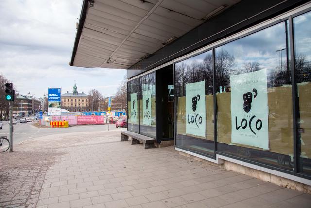Nell'aprile 2023, Södra Kungsgatan 5 si presentava così. All'epoca era stato appena annunciato che The Loco si sarebbe trasferito nel caratteristico edificio del ristorante. 