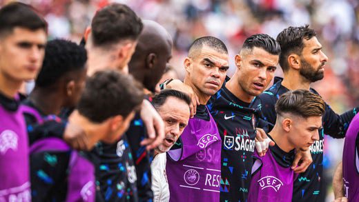 Due giocatori di grande esperienza: Pepe e Cristiano Ronaldo.