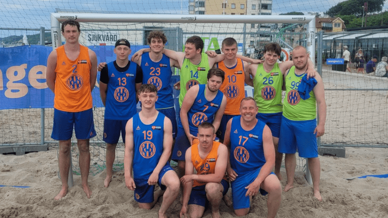 Sia Kävlinge HK che Hamarby IF HF vogliono offrire divertenti partite di beach handball e persino partite