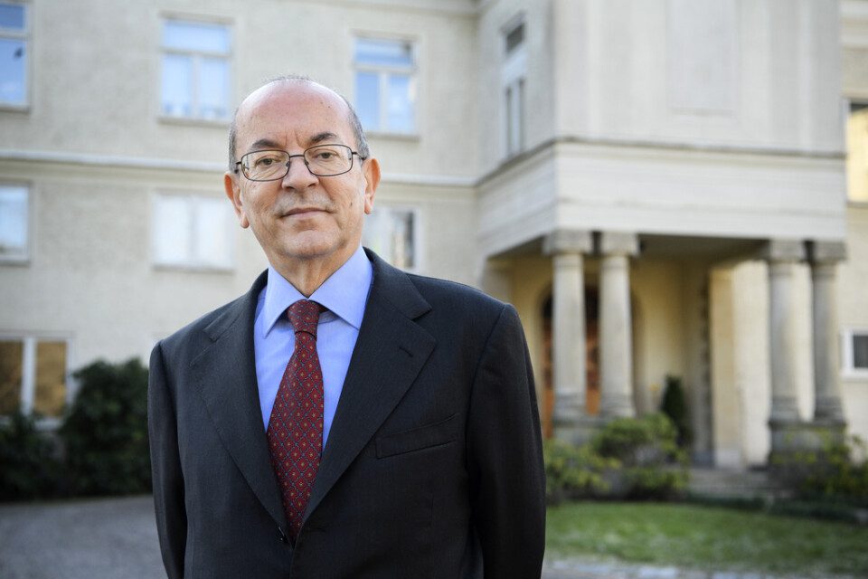 L'Ambasciatore d'Italia in Svezia Mario Cospito.