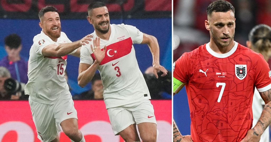 Calcio: il difensore centrale Merih Demiral ha salvato il Türkiye con una doppia doppietta e l'Austria è stata eliminata dal torneo