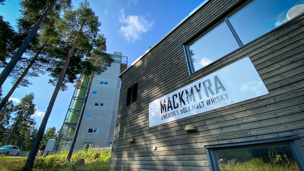 La sede dell'azienda di whisky Mackmyra è fuori Gävle