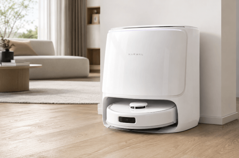 Narwal Flow 2 debutta in Italia nella nuova finitura total white: design raffinato e prestazioni avanzate